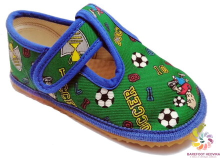 Beda papuče Zelený futbal