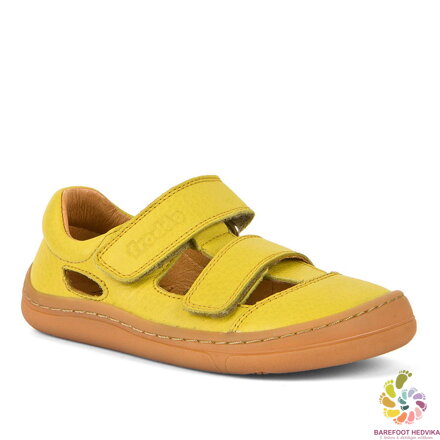 Froddo Barefoot Sandal Velcro Yellow
